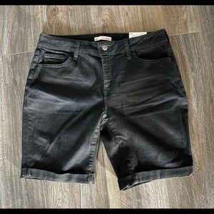 Denim Bermuda shorts